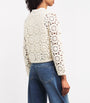 White Crocheted Cardigan