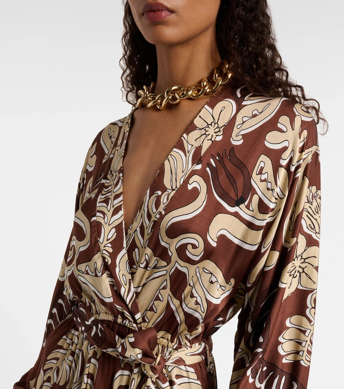 Poupette St Barth - Kristen printed maxi dress