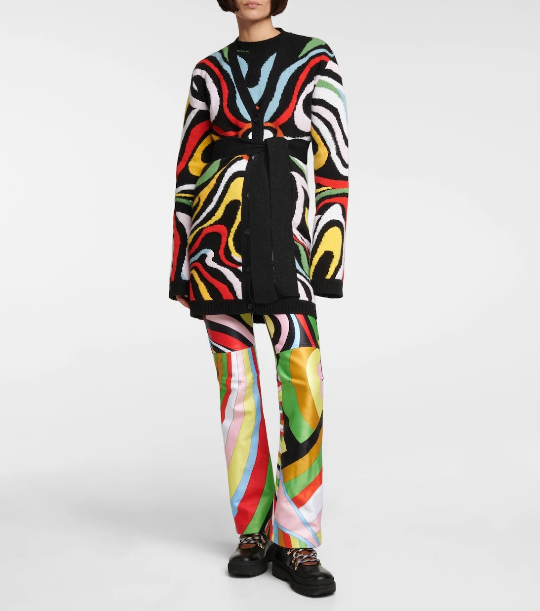 Pucci - x Fusalp Marmo wool sweater