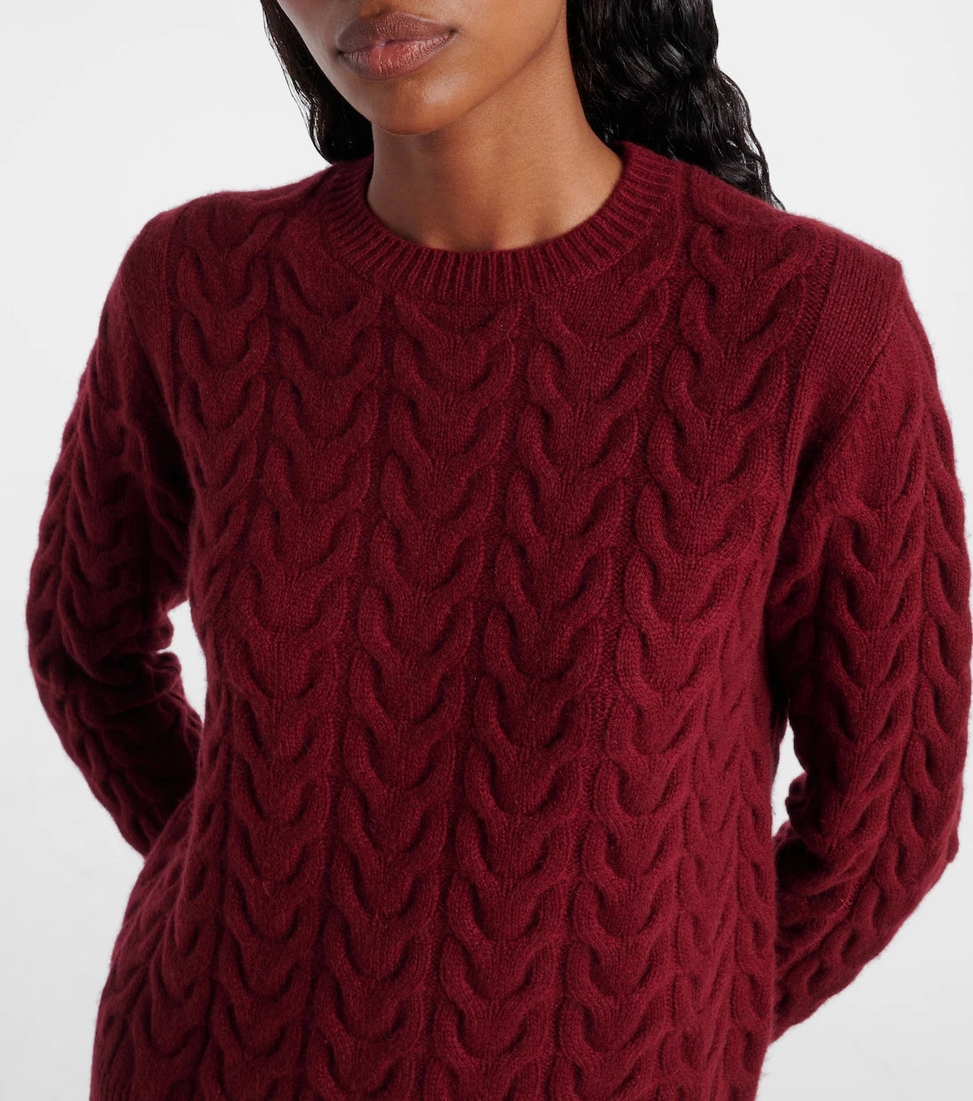 Max Mara - Aramis cable-knit cashmere sweater