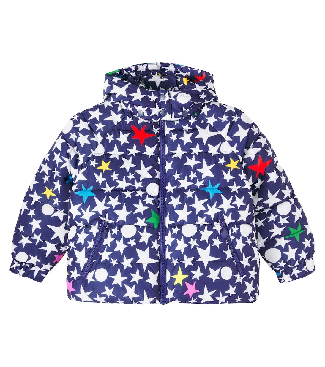 Stella McCartney Kids - جاكيت منفوخ مبطن بطبعة