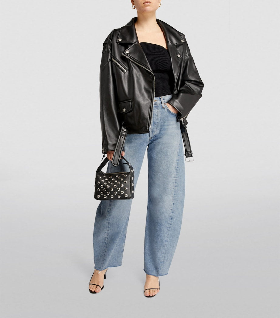 Blue Luna Barrel-Leg Jeans