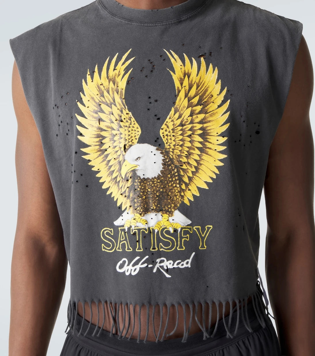Satisfy - MothTech™ cropped cotton jersey tank top