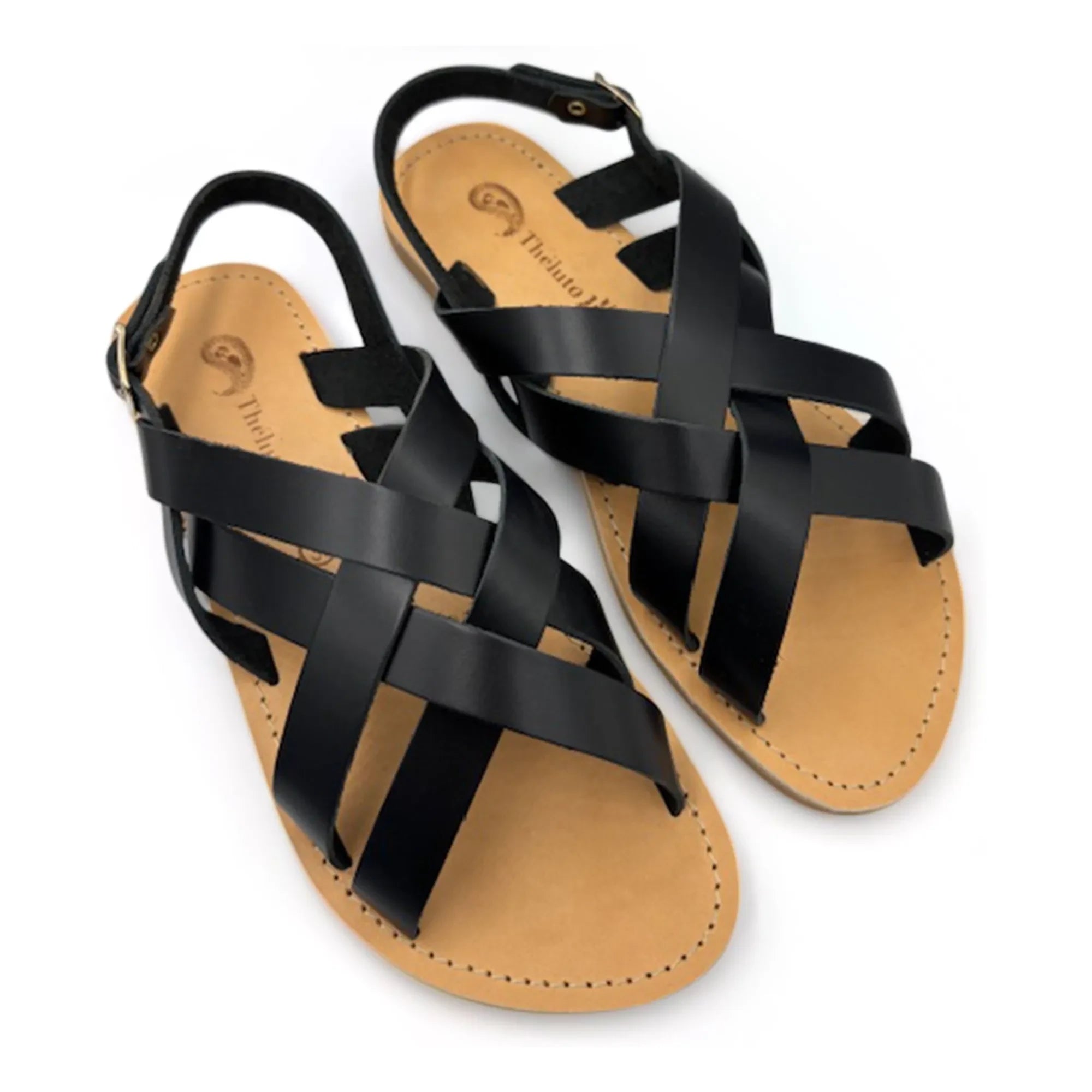 Théluto - Rome sandals | Black