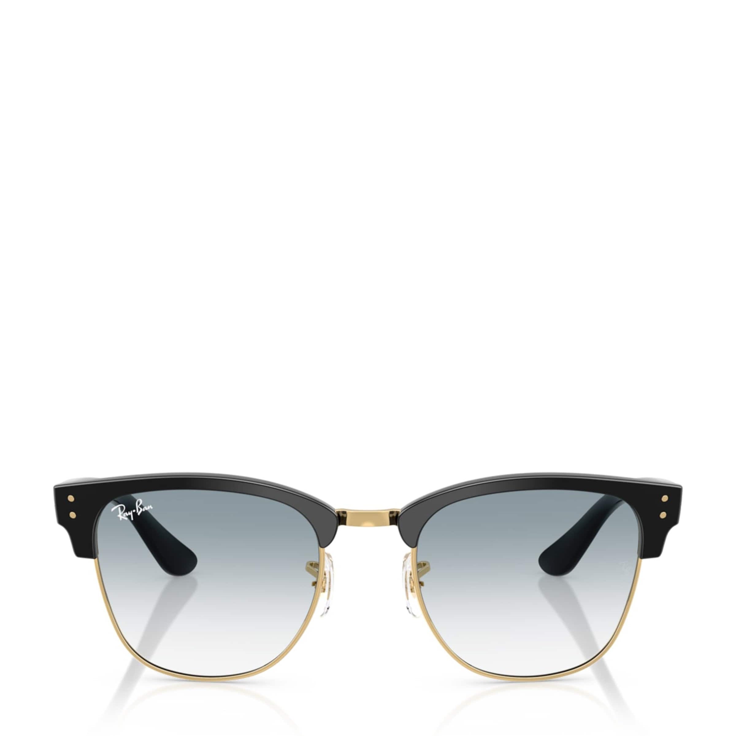 Black Clubmaster Reverse Square Sunglasses