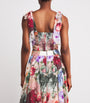 Alice+Olivia Multi Cotton-Silk Haven Bustier Top