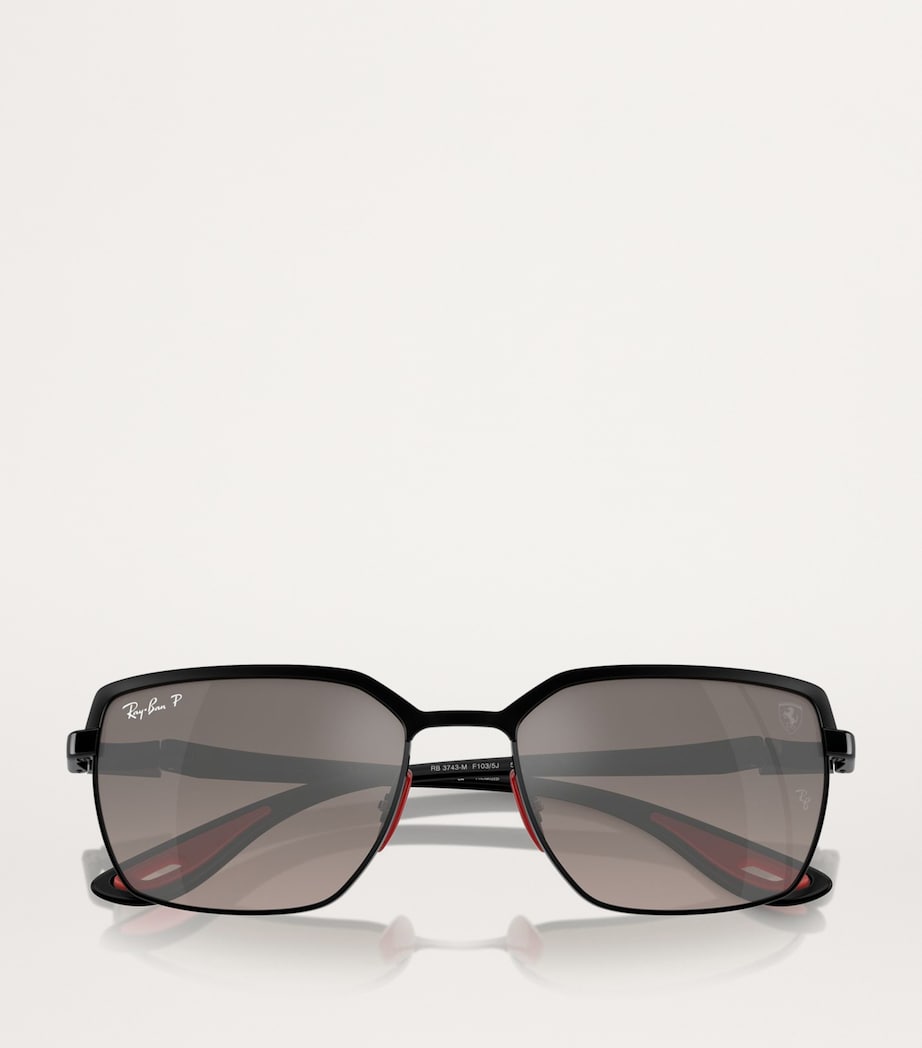 Ray-Ban Black x Scuderia Ferrari RB3743M Collection Sunglasses