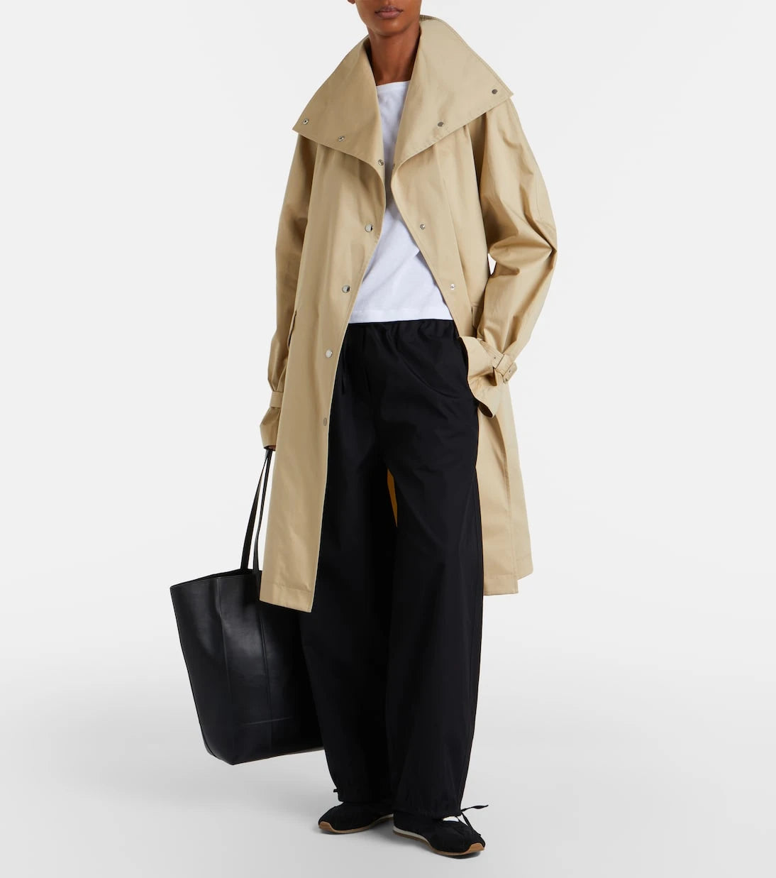 Toteme - Cotton trench coat