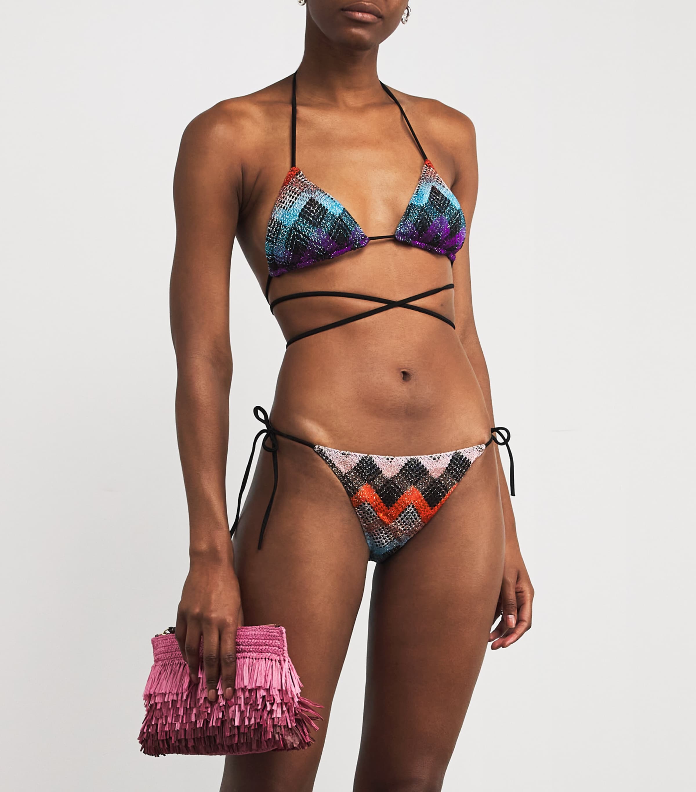 Multi Zigzag Triangle Bikini
