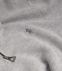 Polo Ralph Lauren Grey Cotton Half-Zip Sweater