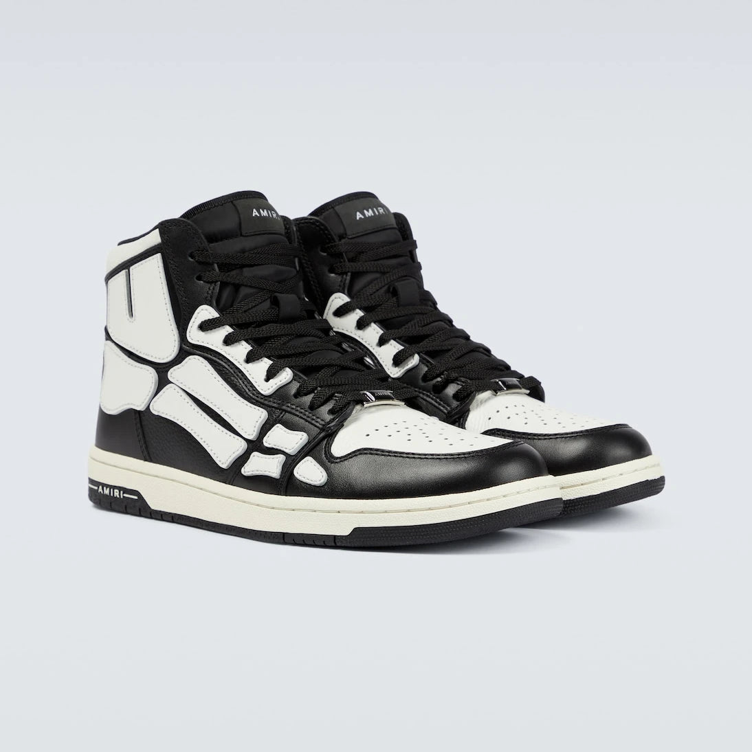 Amiri - Skeleton high-top leather sneakers