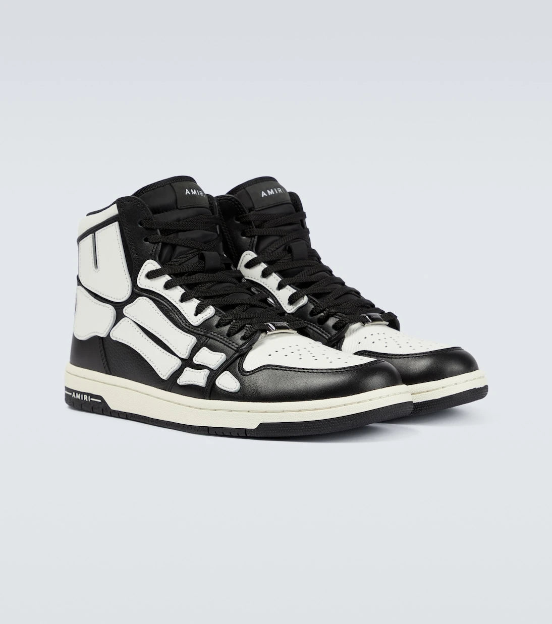 Amiri - Skeleton high-top leather sneakers