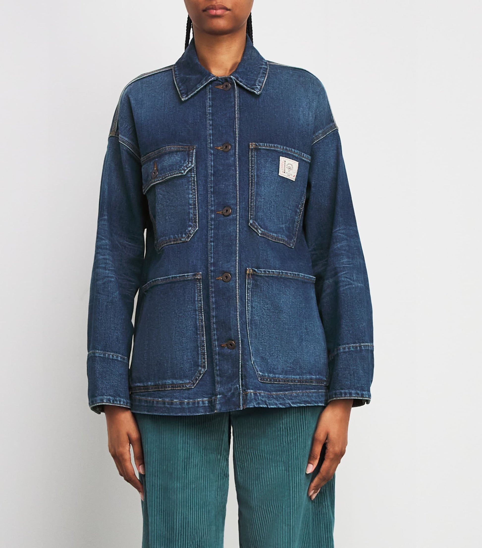 Weekend Max Mara Blue Workwear Denim Jacket