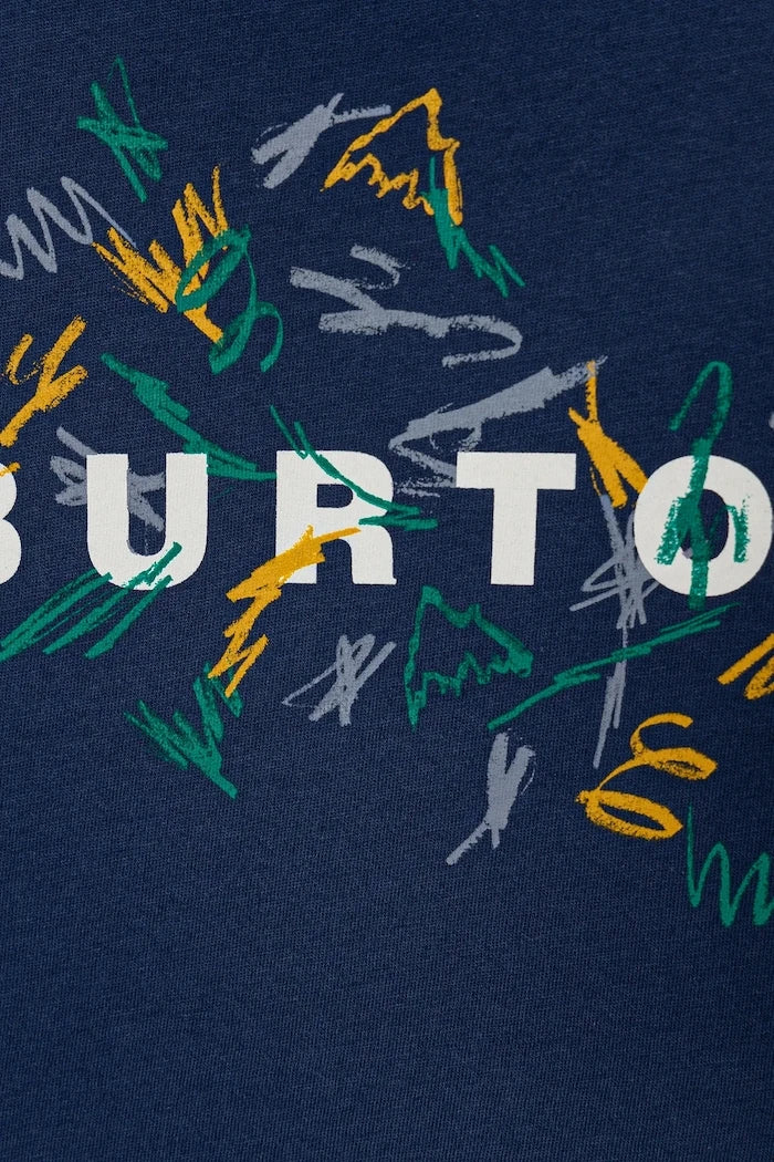Детска памучна тениска Burton SCRIBBLE