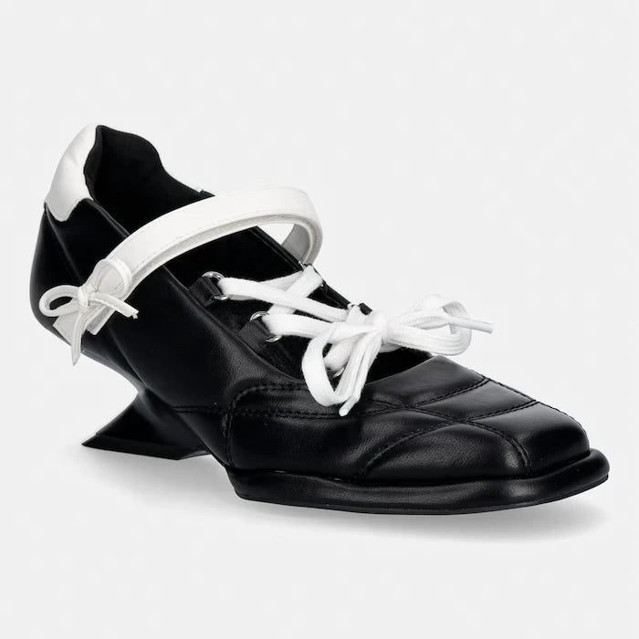 Koi Footwear kalın alçak topuklu Adria Padded Kitten Heel Mary Janes