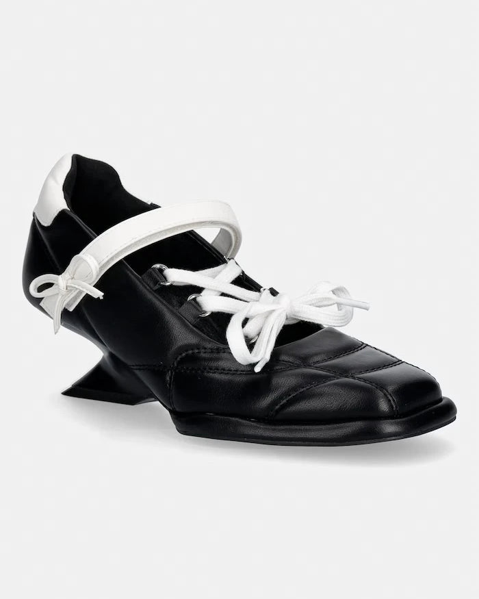 Koi Footwear kalın alçak topuklu Adria Padded Kitten Heel Mary Janes
