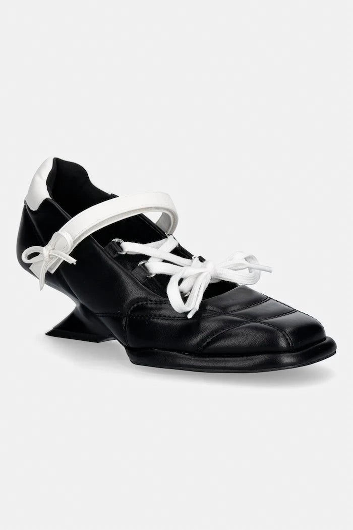 Koi Footwear kalın alçak topuklu Adria Padded Kitten Heel Mary Janes