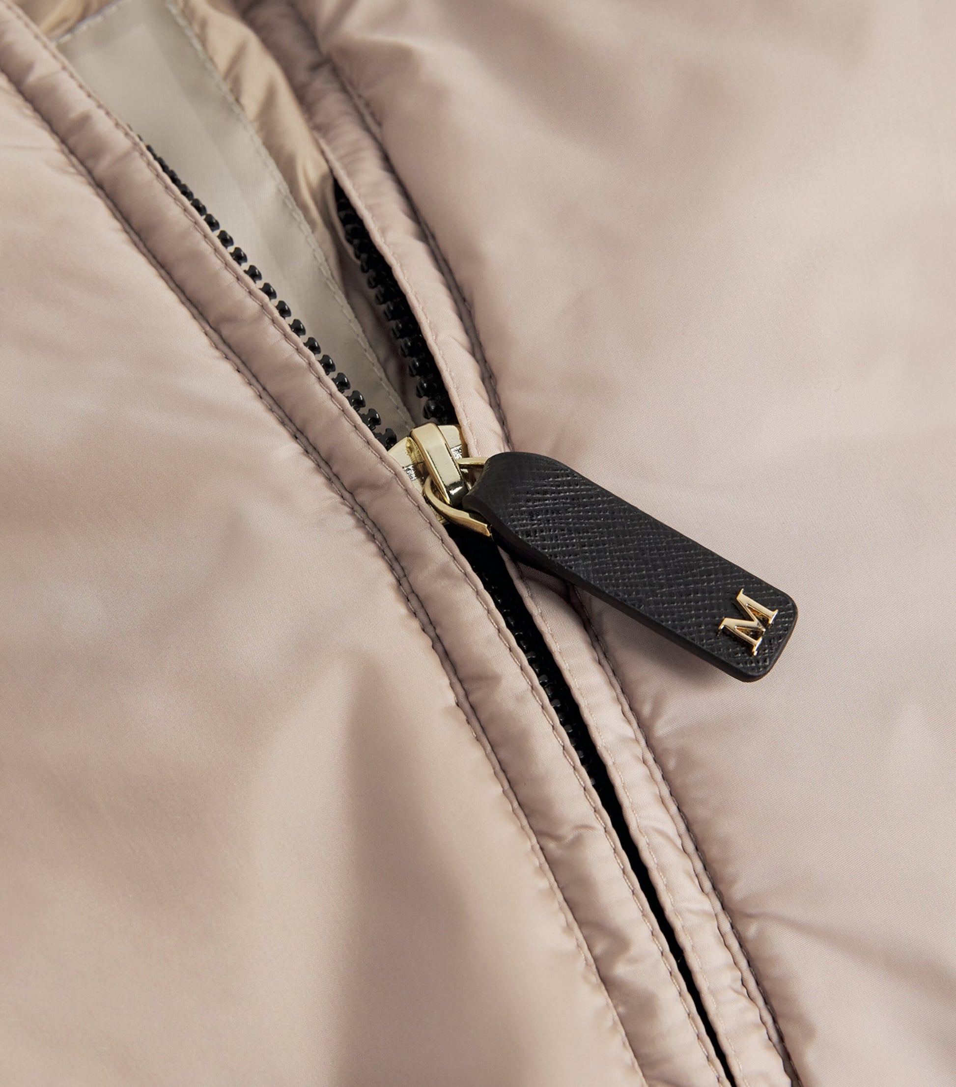 Max Mara Beige The Cube Hooded Puffer Jacket