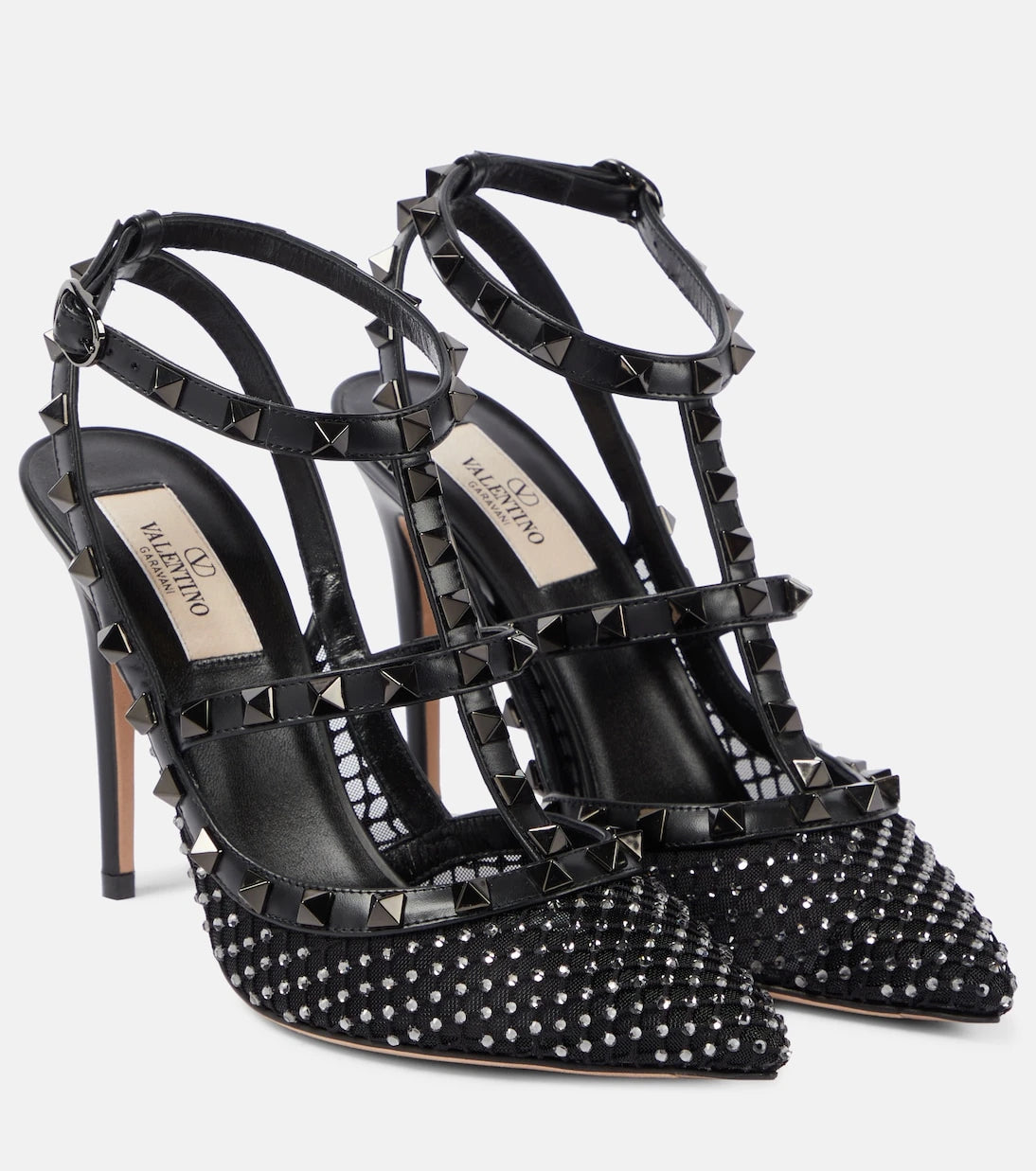 Valentino Garavani - Rockstud 100 leather pumps
