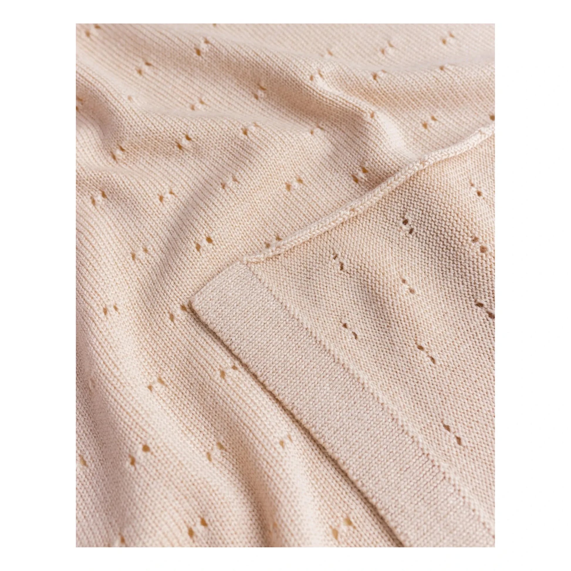 Hvid - Bibi Merino Wool Blanket | Oat