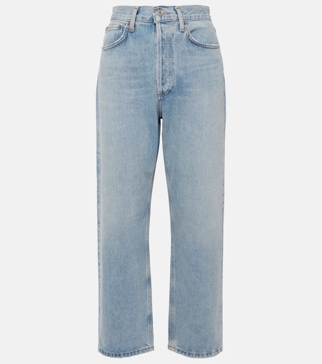 Agolde - 90's Crop mid-rise straight jeans