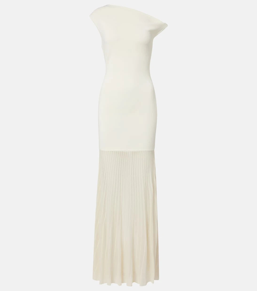 SIR - Indigo one-shoulder maxi dress