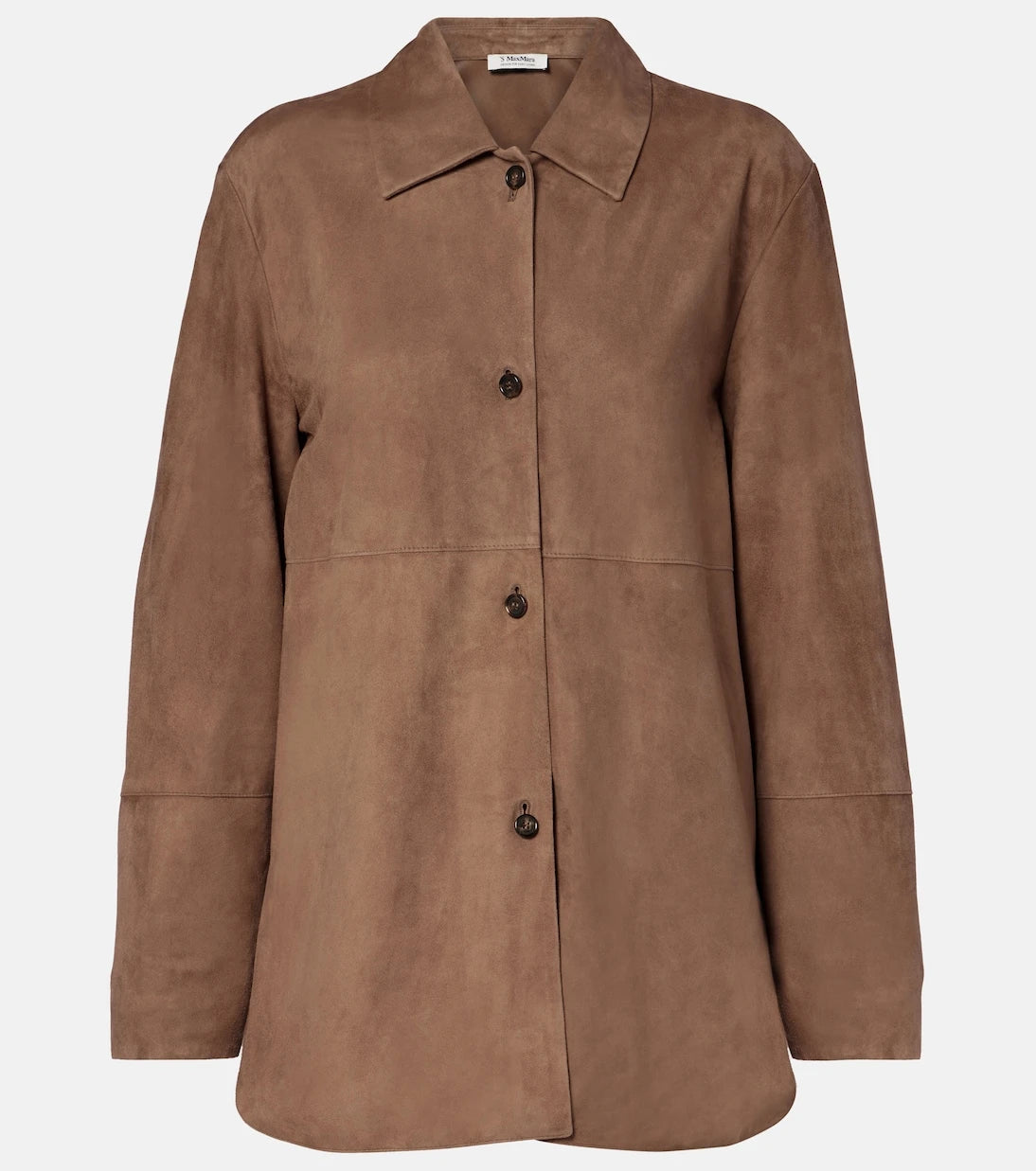 'S Max Mara - Estate suede overshirt