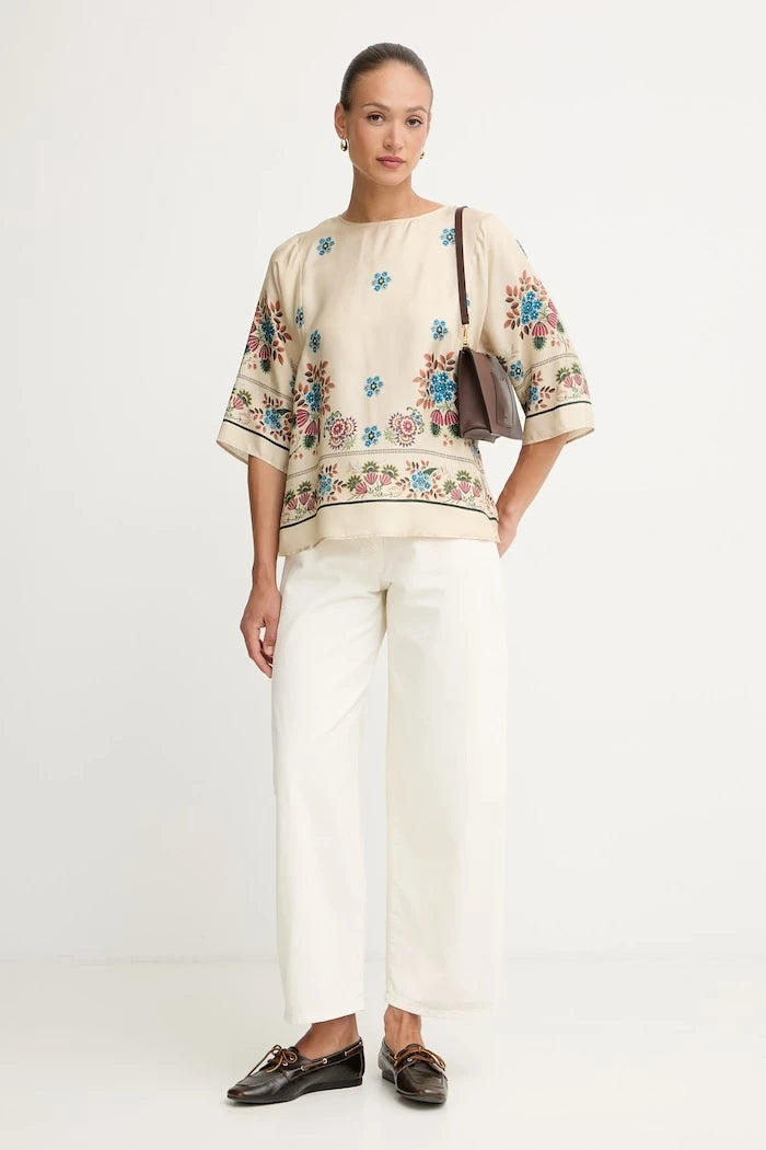 Weekend Max Mara блуза дамска от коприна SAMBA