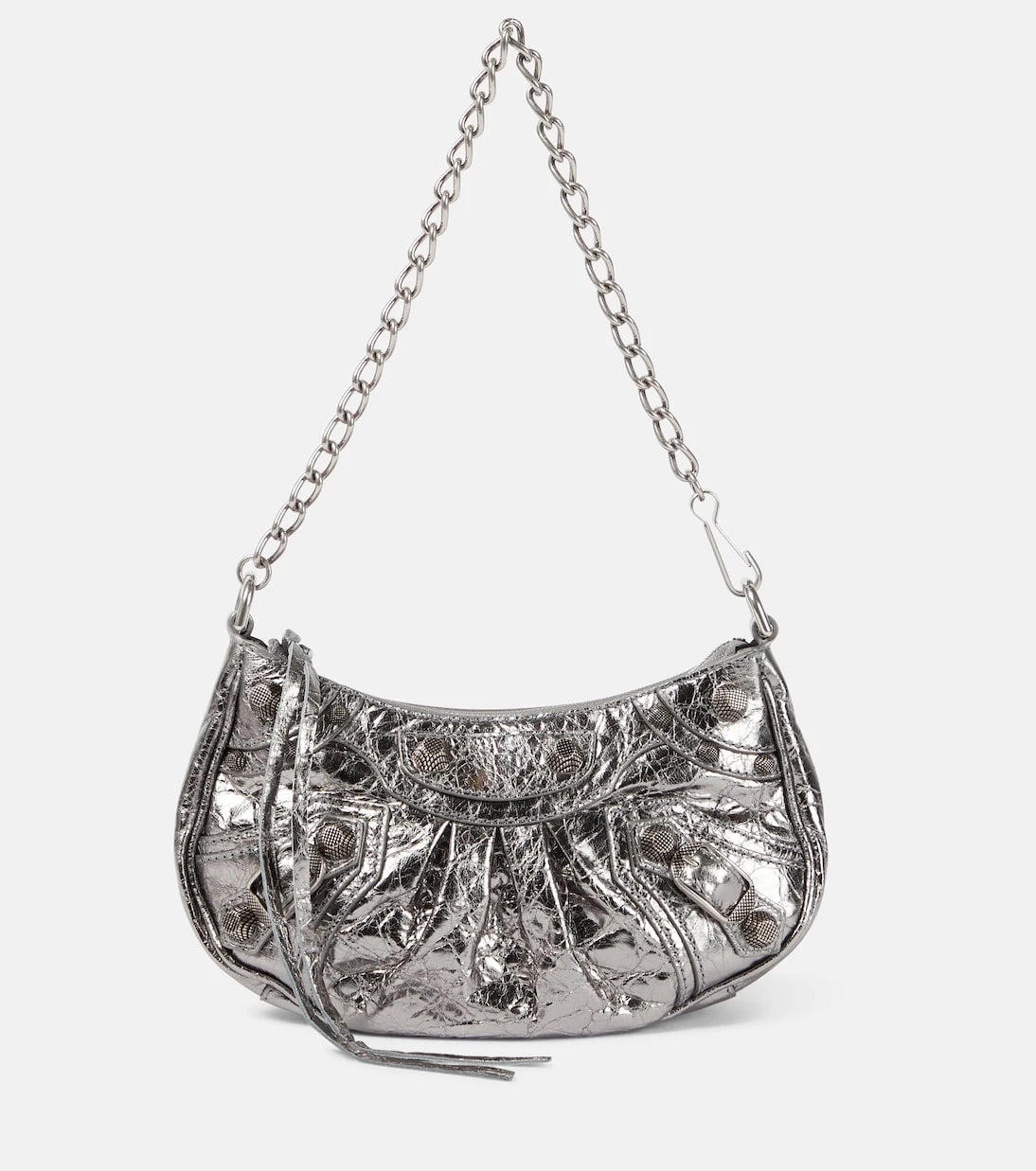 Balenciaga - حقيبة كتف Le Cagole Mini من الجلد