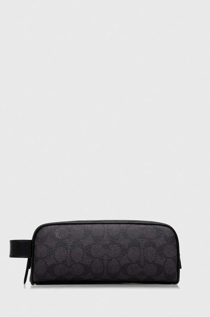 Кожена козметична чанта Coach