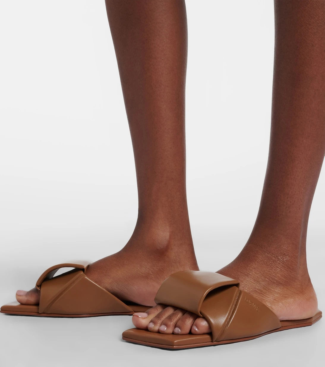 Loewe - Origami leather slides