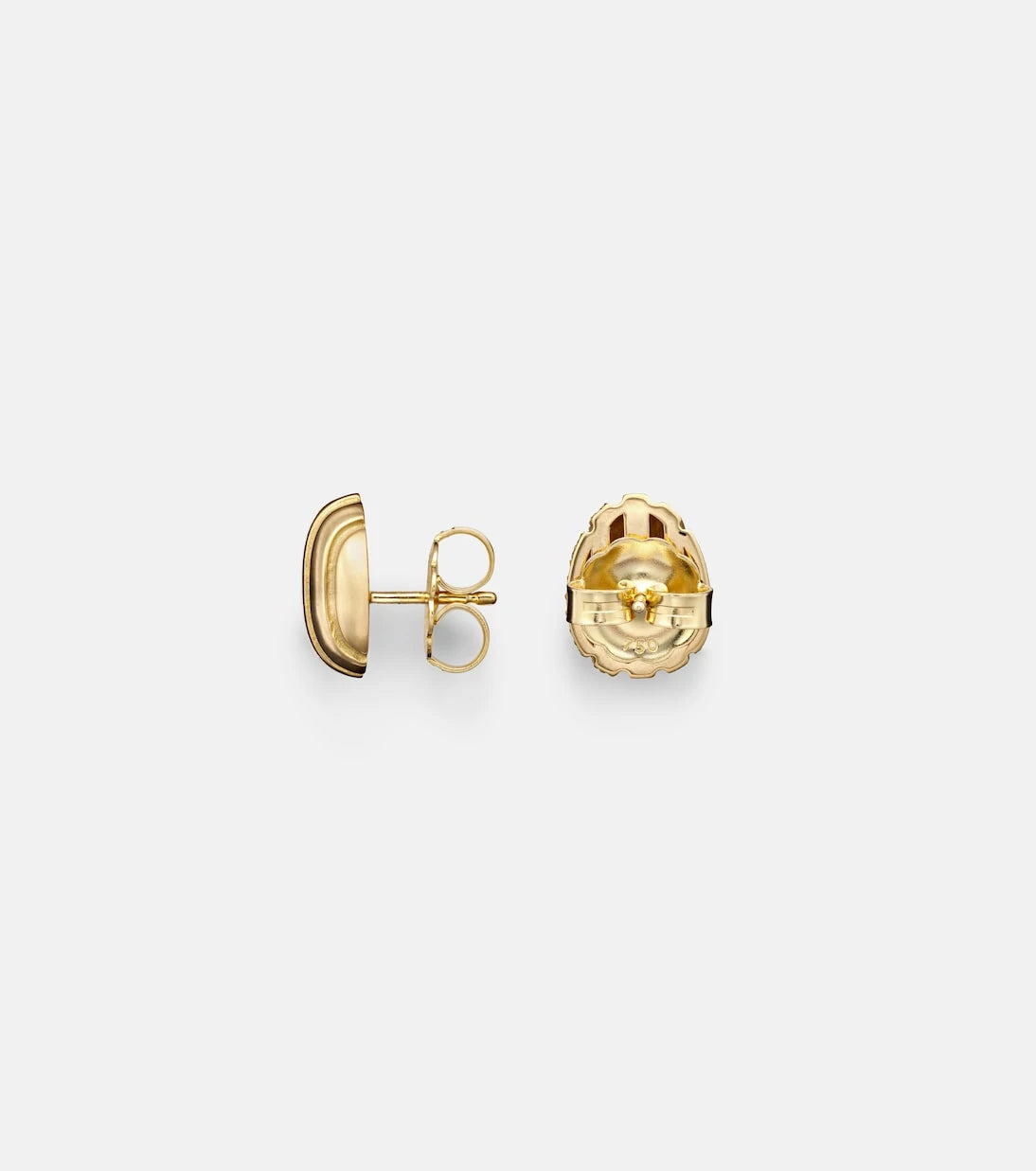 Pamela Zamore - Eos 18kt gold earrings with diamonds