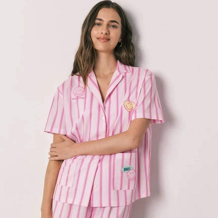 women'secret Kadın pamuklu iki parçalı pijama