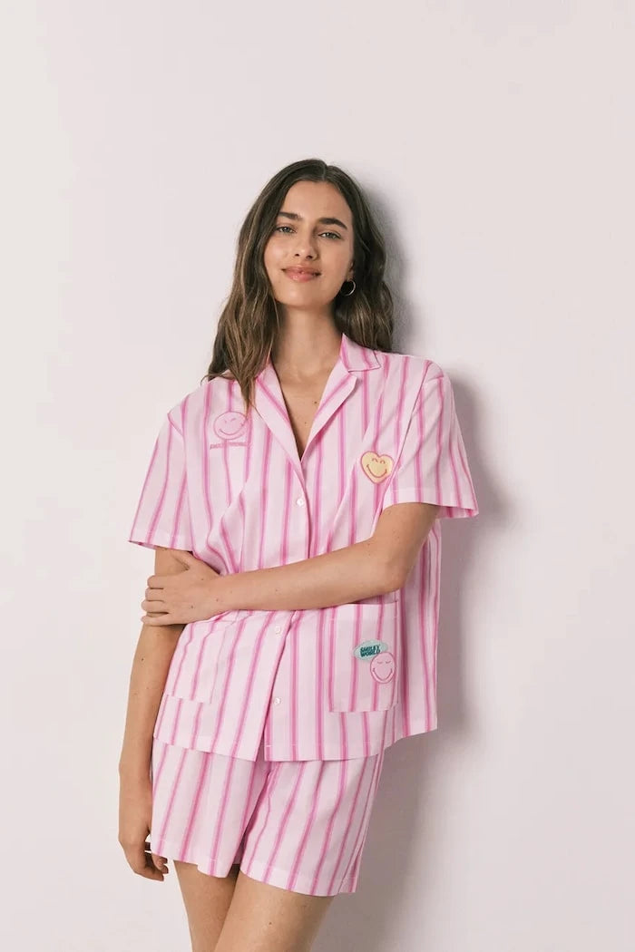 women'secret Kadın pamuklu iki parçalı pijama