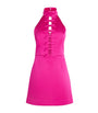 Rebecca Vallance Pink Saskia Tulip Mini Dress