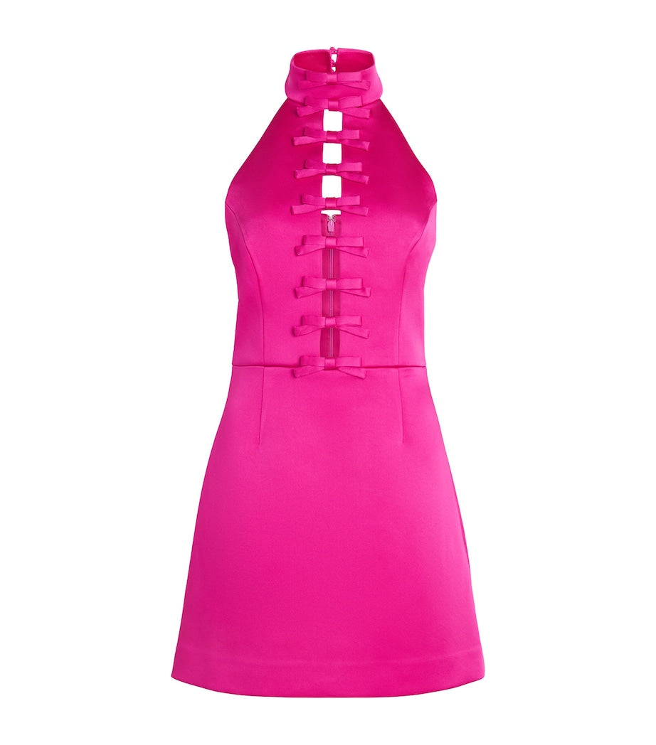 Rebecca Vallance Pink Saskia Tulip Mini Dress