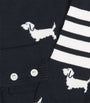 Thom Browne Kids Cotton Dog Cardigan (2-12 Years)