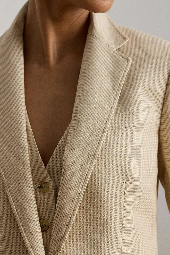 Lauren Ralph Lauren kadın keten ceket