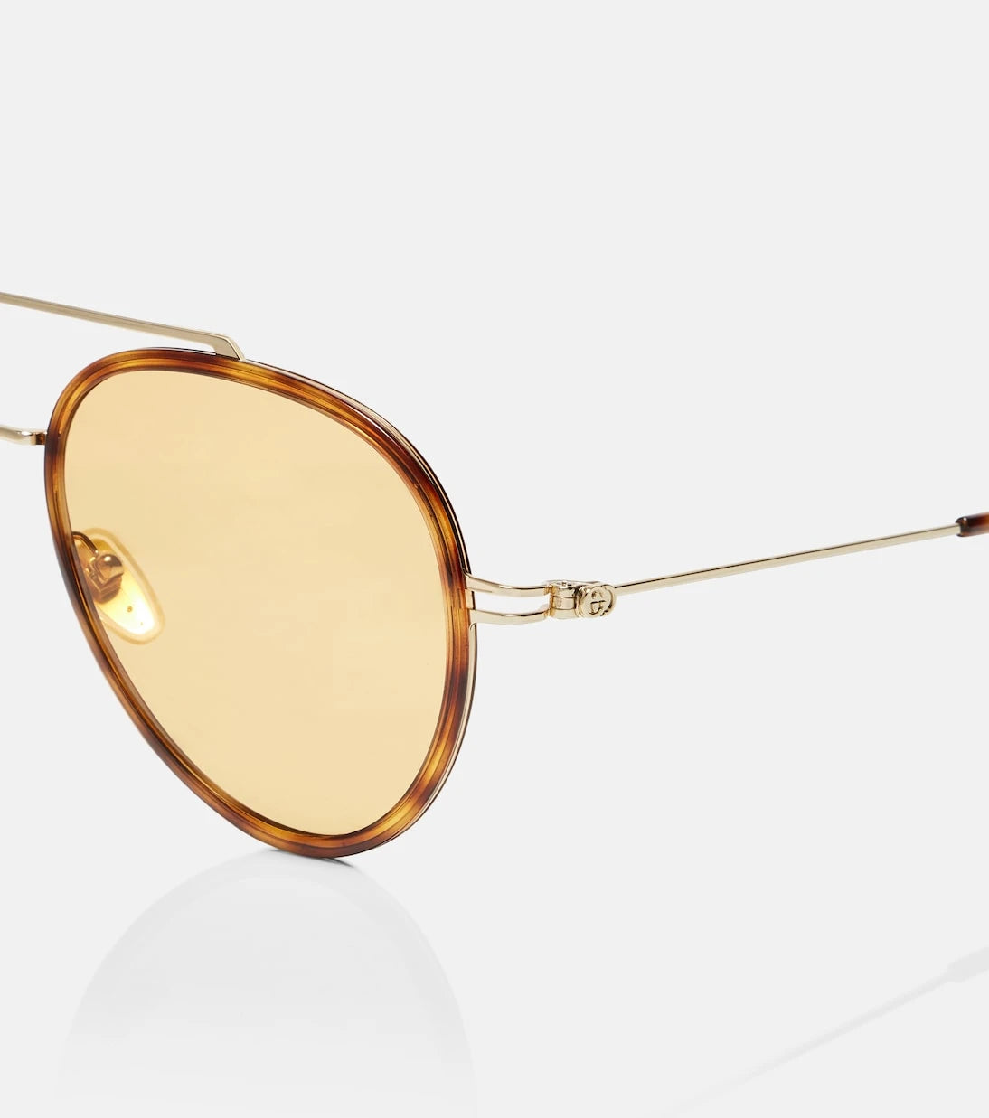 Gucci - GG Tiny aviator sunglasses