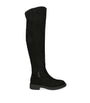 Black Suede Lexington Knee-High Boots