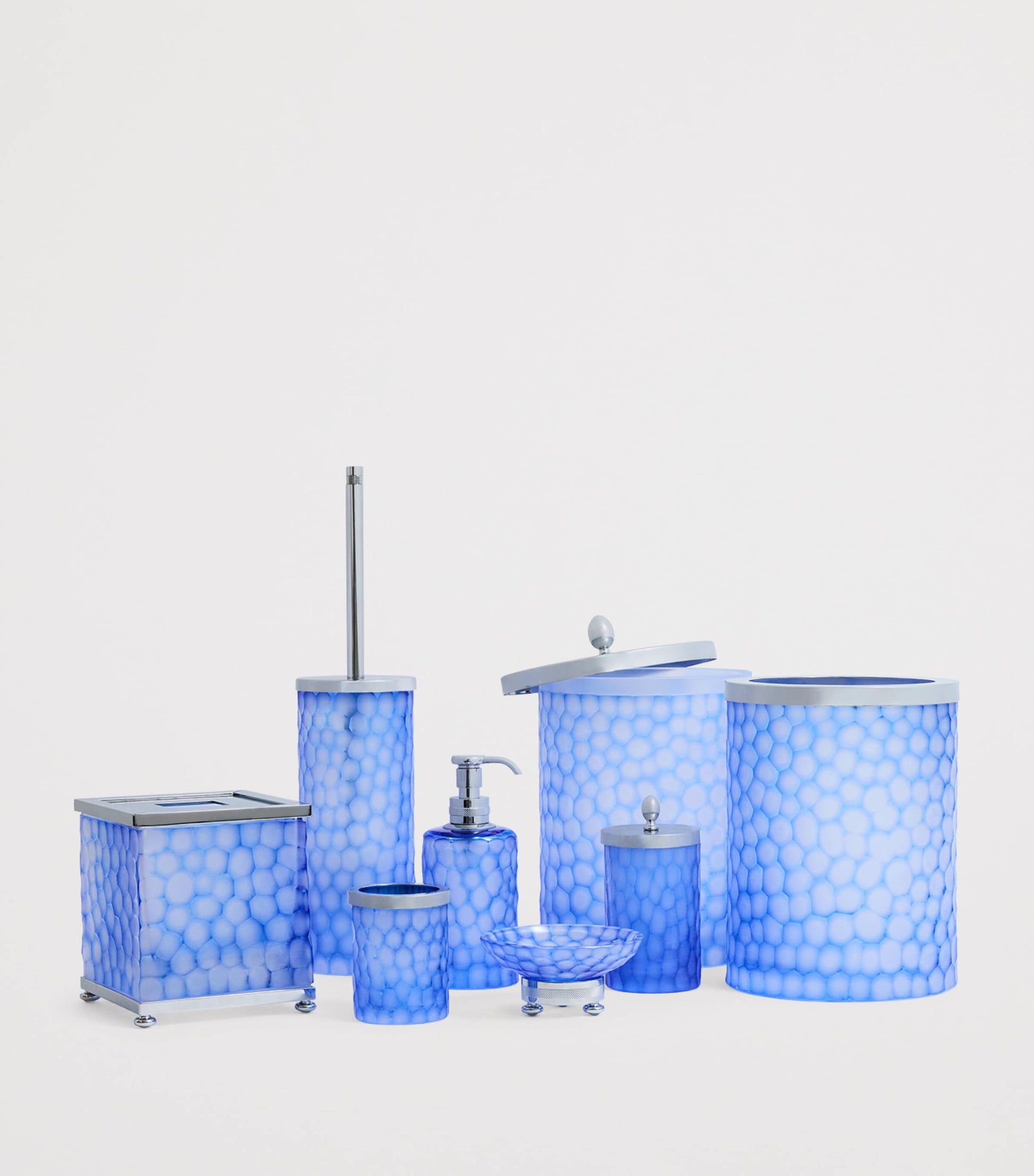 Crystal Ocean Honeycomb Toothbrush Holder