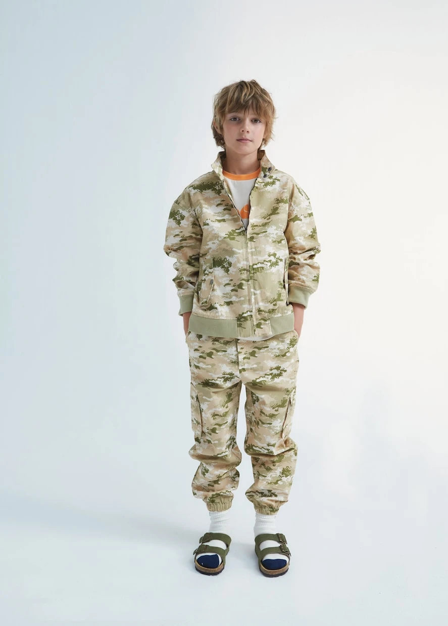 The New Society - Lancaster camouflage cotton jacket