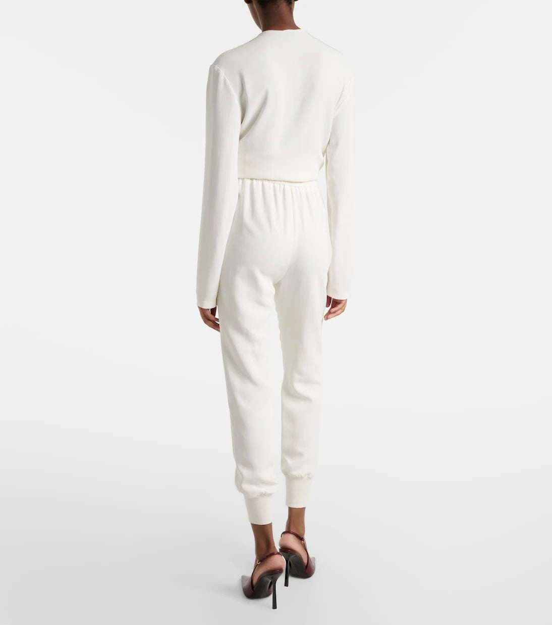 Stella McCartney - Tapered jersey sweatpants