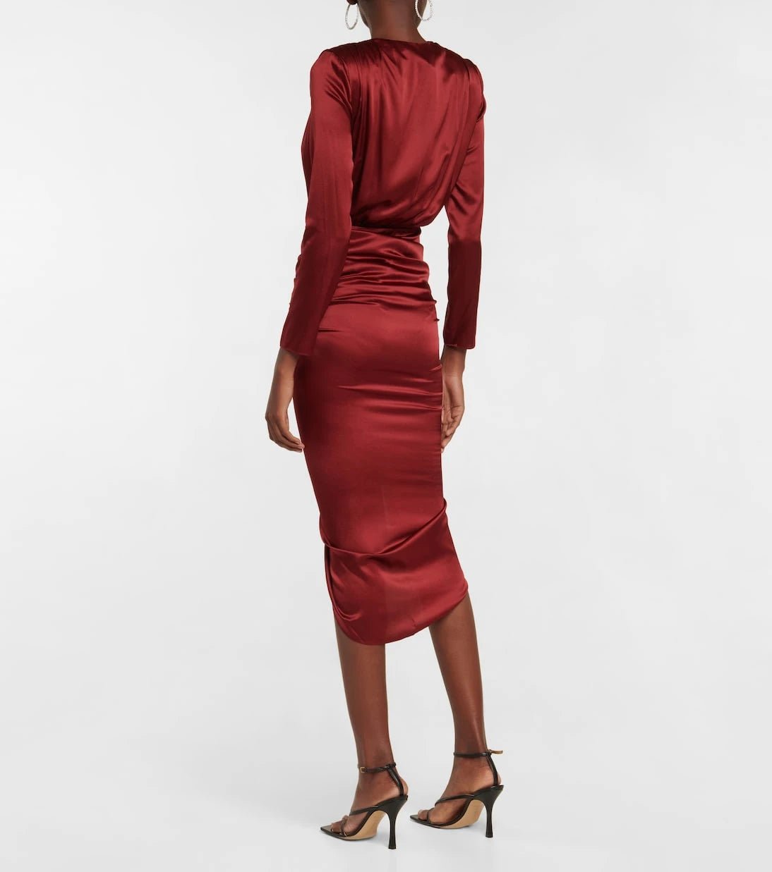 Veronica Beard - Cameri charmeuse midi dress