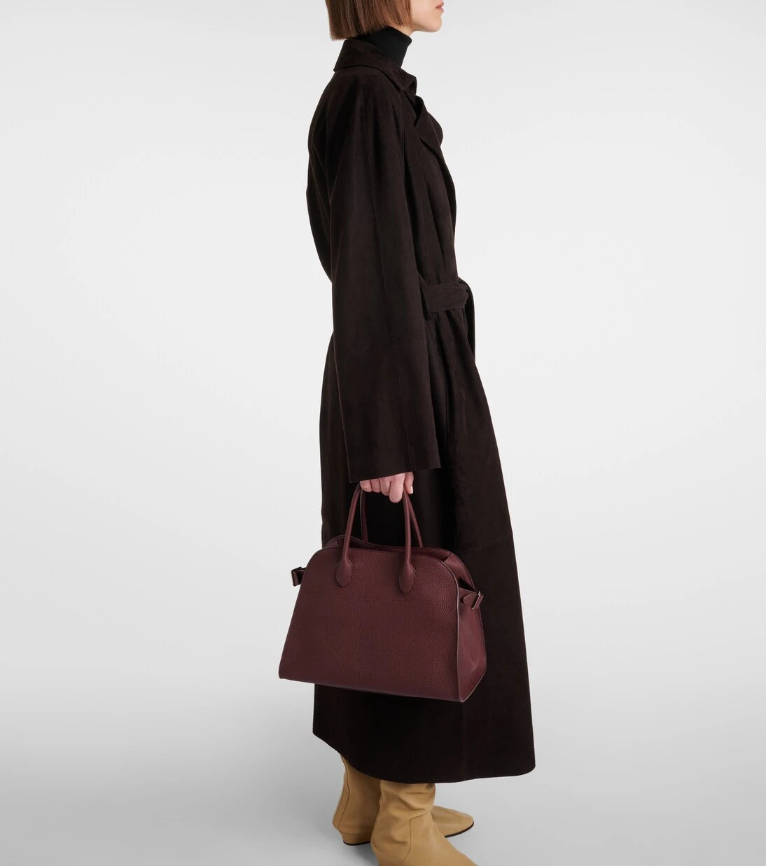 The Row - Poseidone suede coat