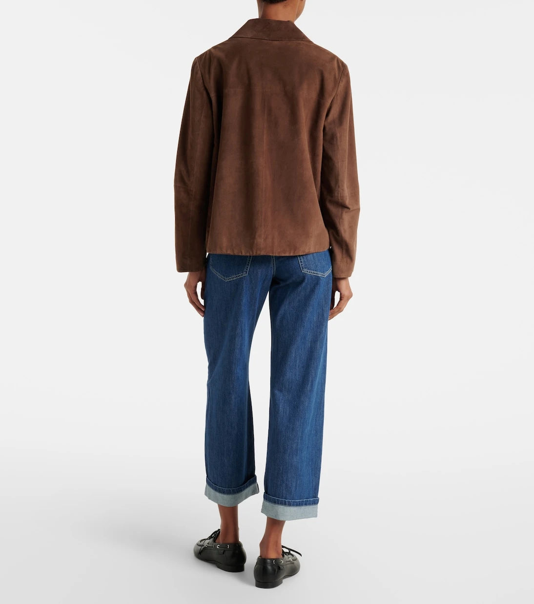 جينز 'S Max Mara 'إليس' واسع الساقين بخصر متوسط الارتفاع