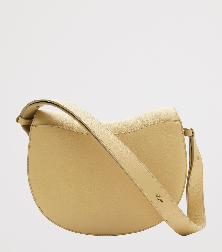 Beige Leather Rocking Horse Bag