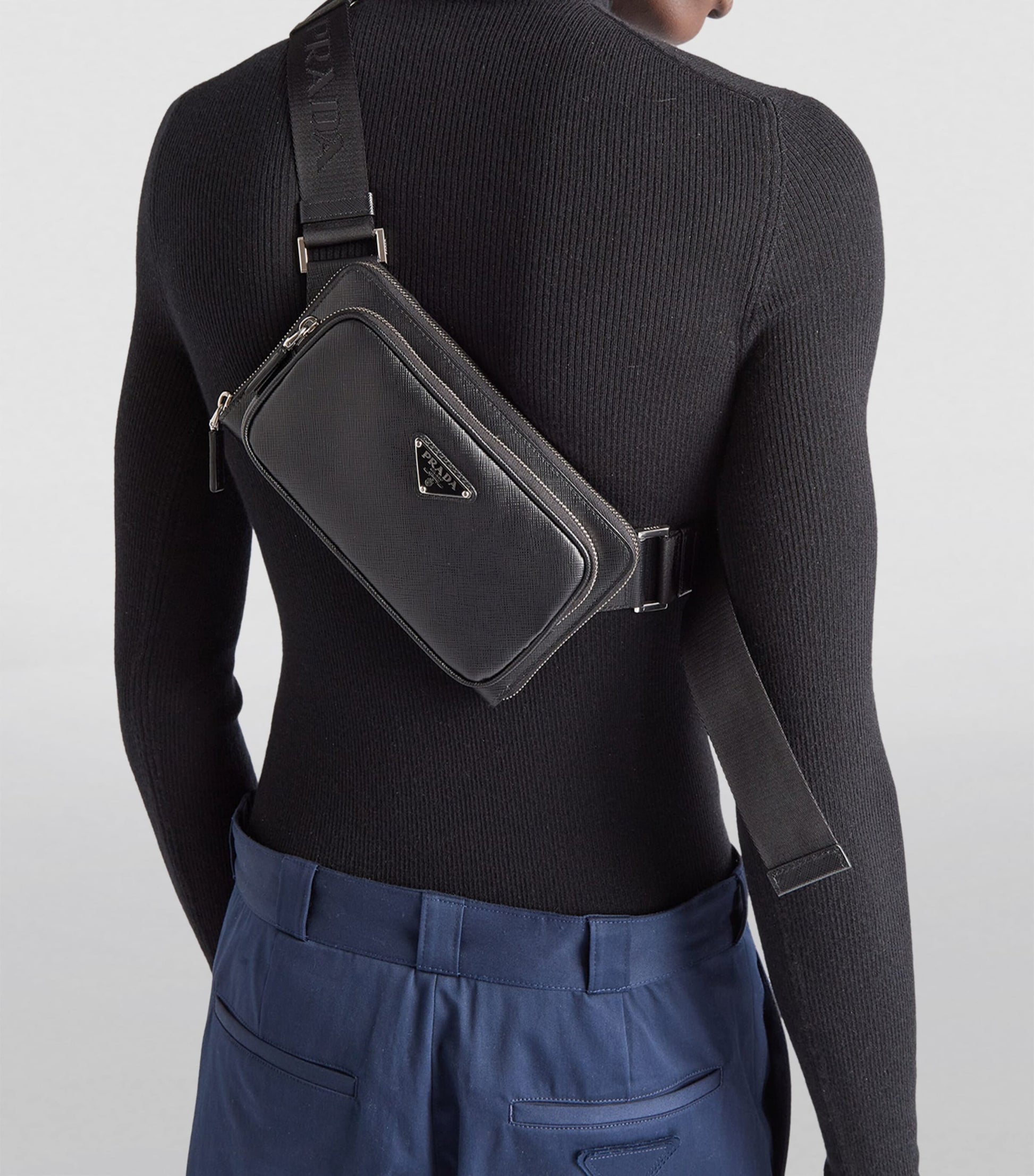 Prada Saffiano Leather Cross-Body Bag