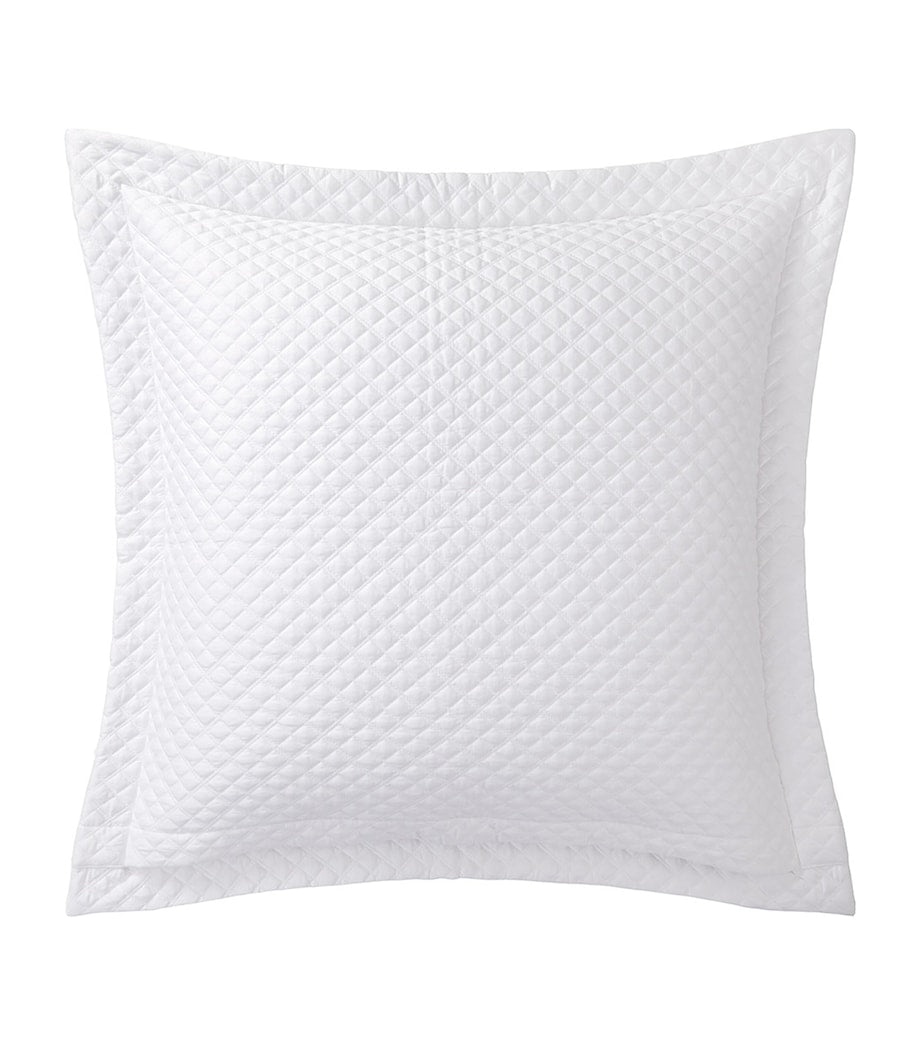Cotton Argyle Square Pillowcase (65cm x 65cm)