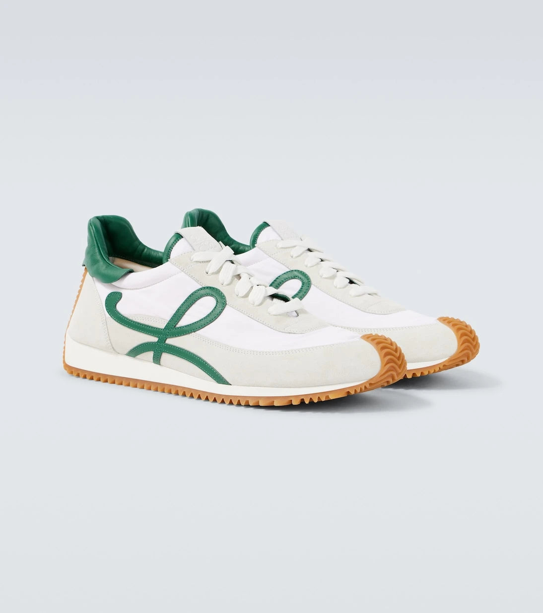 Loewe - Flow Runner 2.0 suede-trimmed sneakers